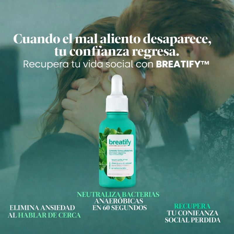 BREATIFY®&nbsp;- Vuelve a hablar sin miedo, elimina el mal aliento